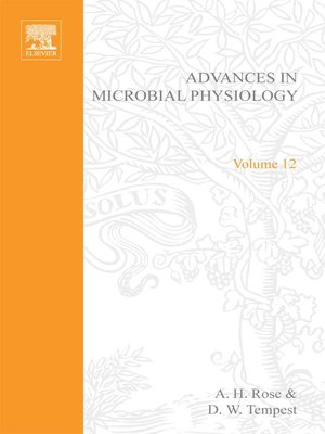 cover image of Advances in Microbial Physiology